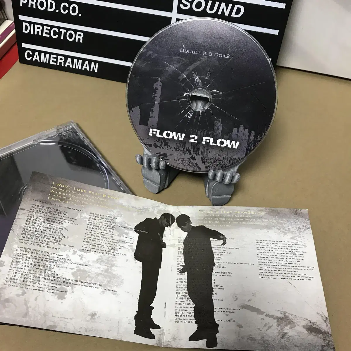 [중고음반/CD] 더블케이&도끼 Flow 2 Flow 국힙 앨범