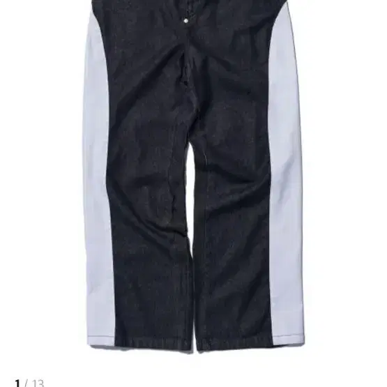 노메뉴얼 A.P DENIM PANTS - BLACK