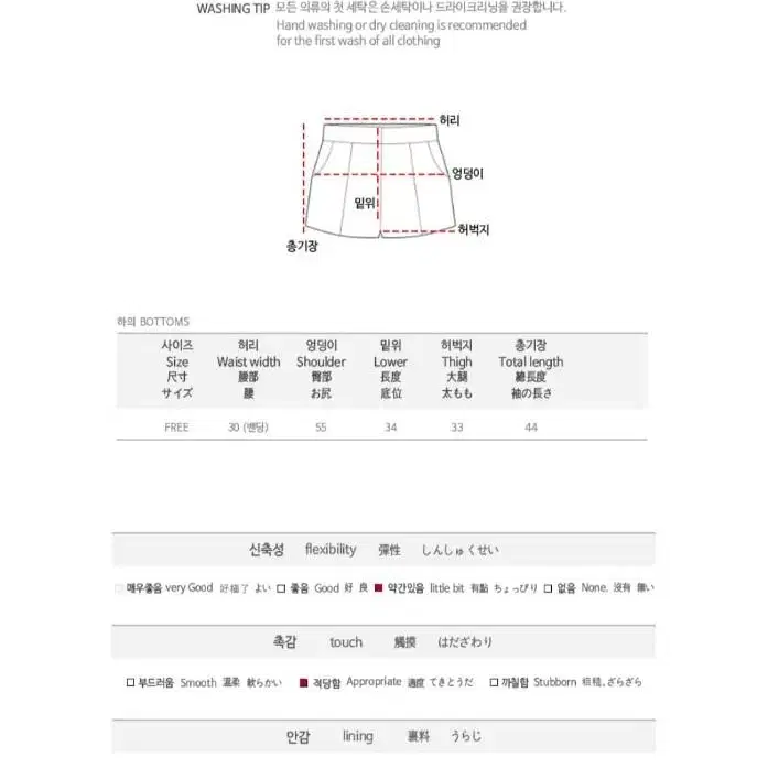 (새상품) 1+1 러블리 3부 반바지 파자마/ 홈웨어