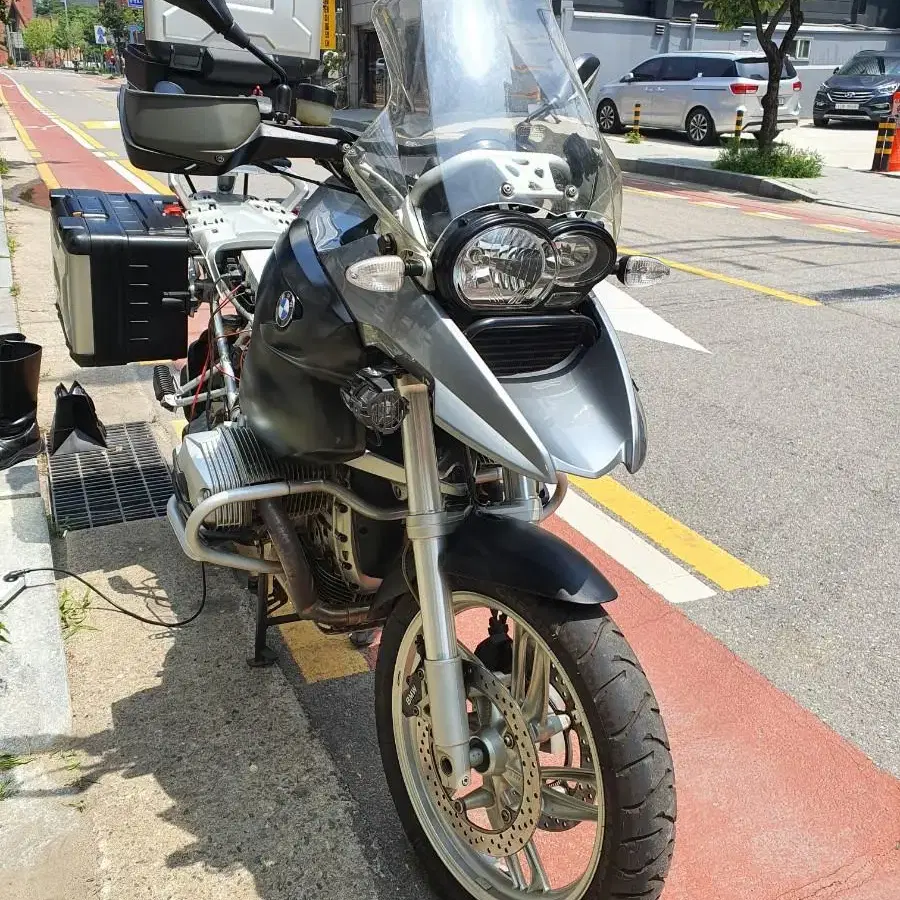 BMW 1200GS  은색 06년식  24500키로  신차급 소장용 정리