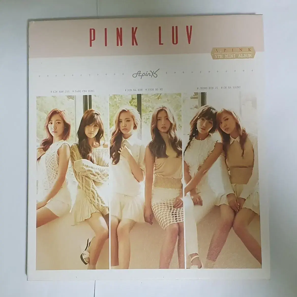 에이핑크 미니 5집 Pink LUV 앨범 시디 CD