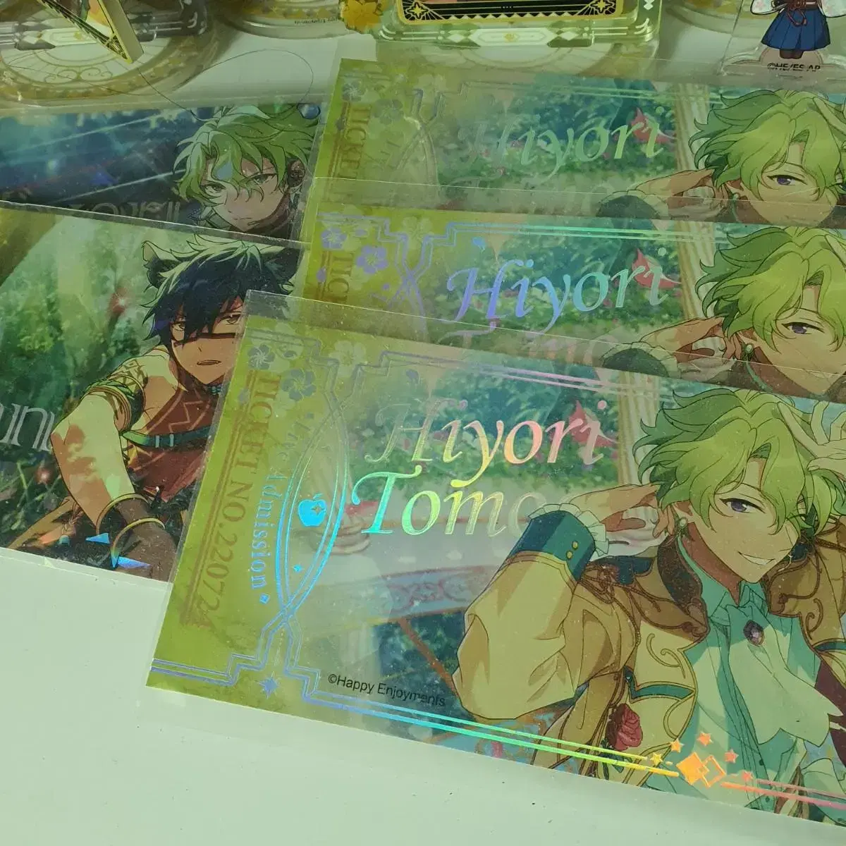 Hiyori, Jun, Aurora Tickets