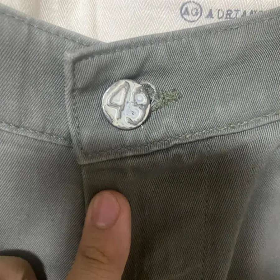 Ag jeans 스트레이트핏 디스트로이 워싱 치노 30 올리브