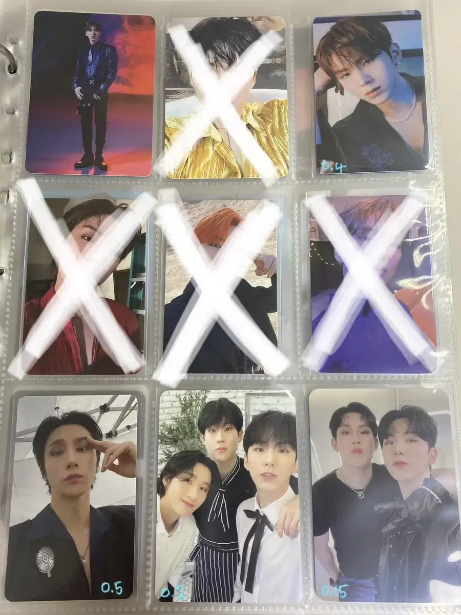 Monsta x photocard WTS