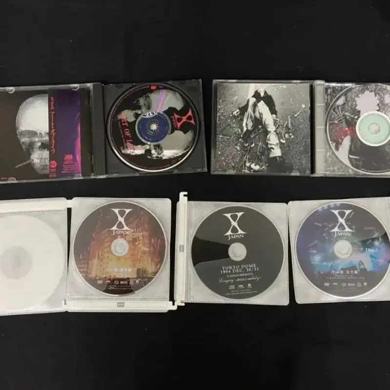 xjapan 앨범, 비디오, DVD 등등