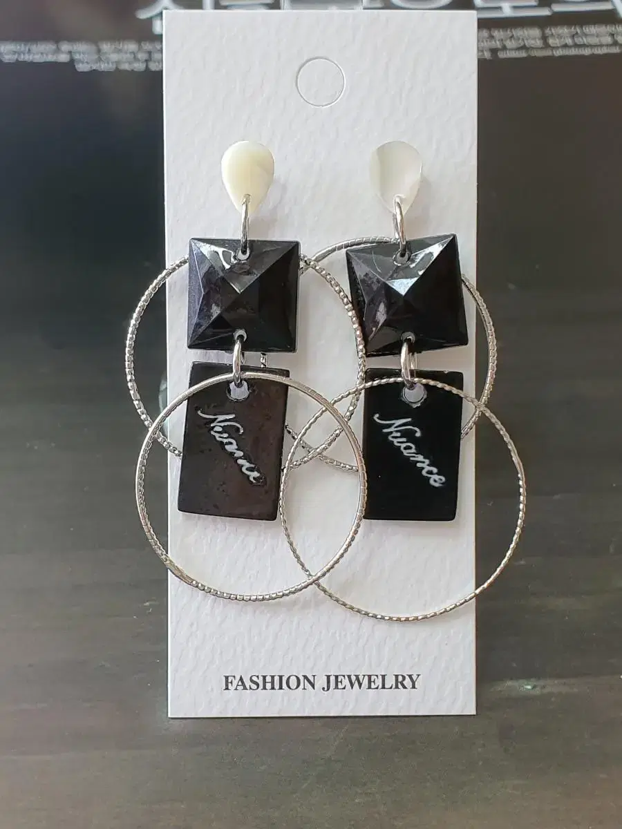 Fashion is a needle earring