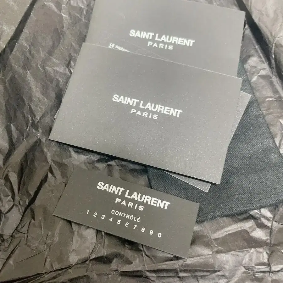 [새상품] SAINT LAURENT RAZOR 블레이드 목걸이