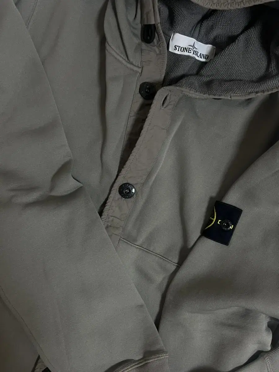 Stone Island Hooded Zip Up