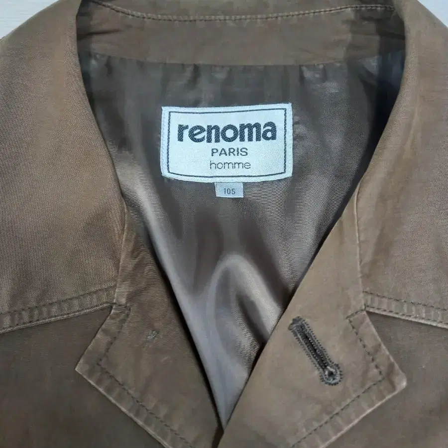 XL105 renoma 봄여름용 워크자켓 다크브라운 DXL-115