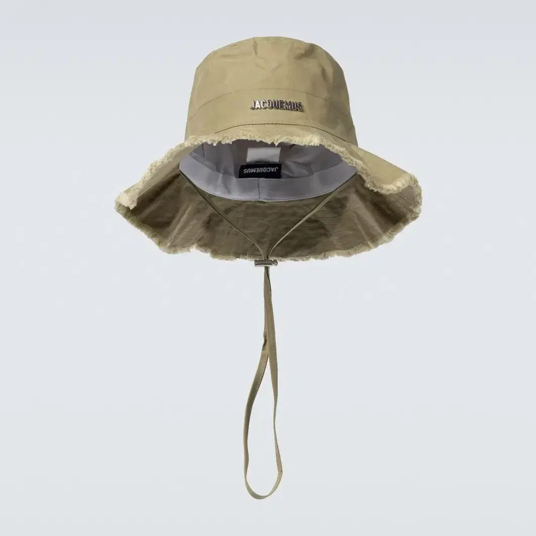 Jacquemus khaki bucket hat