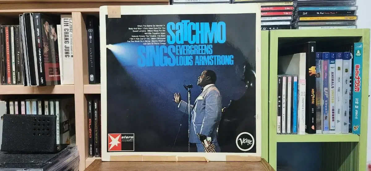 루이암스트롱 LP - SATCHMO SINGS (수입)