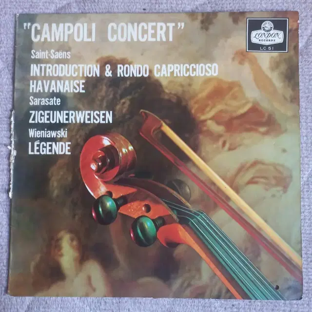 Lp중고 Alfredo Campoli Concert 음반 판매합니다.