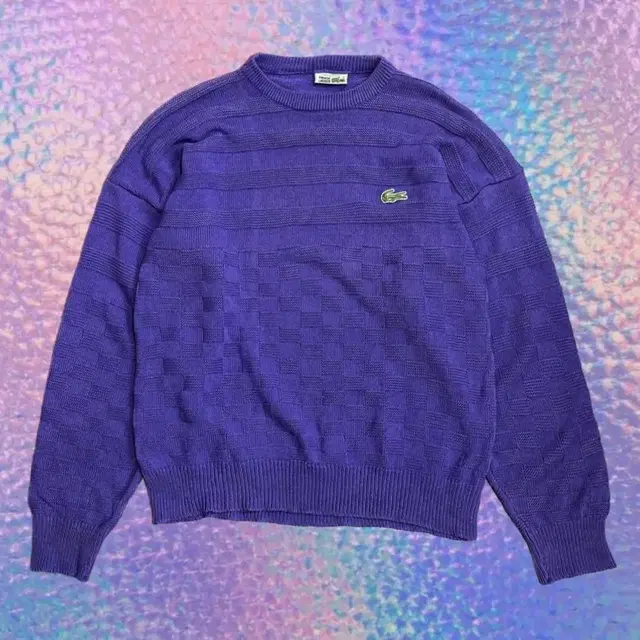 LACOSTE 80's cotton knit ( 프랑스제 )