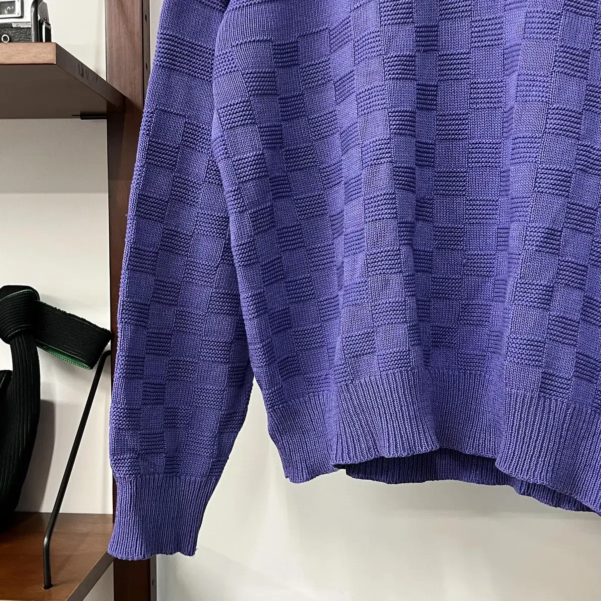 LACOSTE 80's cotton knit ( 프랑스제 )