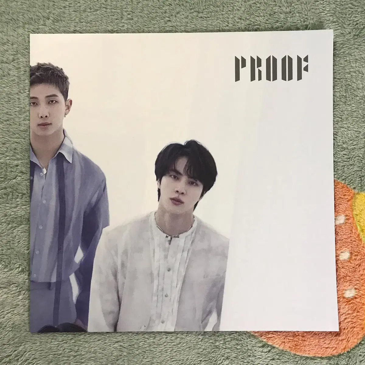 방탄소년단 프루프 콜렉터 proof collector특전포스터+접지포스터