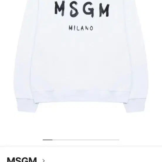 Msgm 맨투맨 남성m