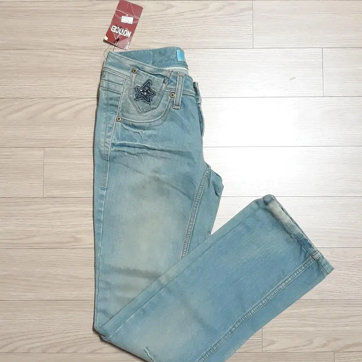 (새상품) 청바지 리바이스 LEVIS 데님 데미지 주얼