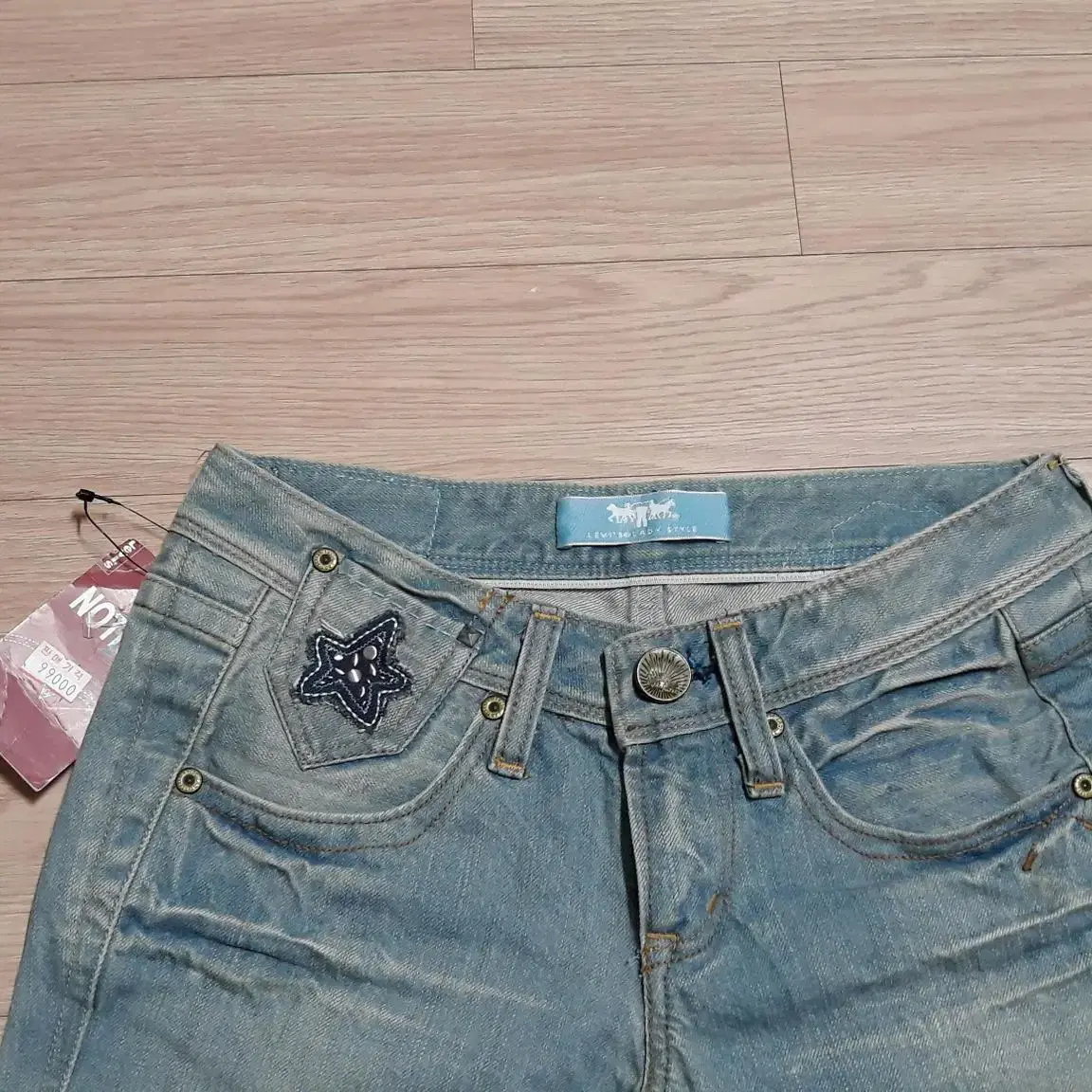 (새상품) 청바지 리바이스 LEVIS 데님 데미지 주얼