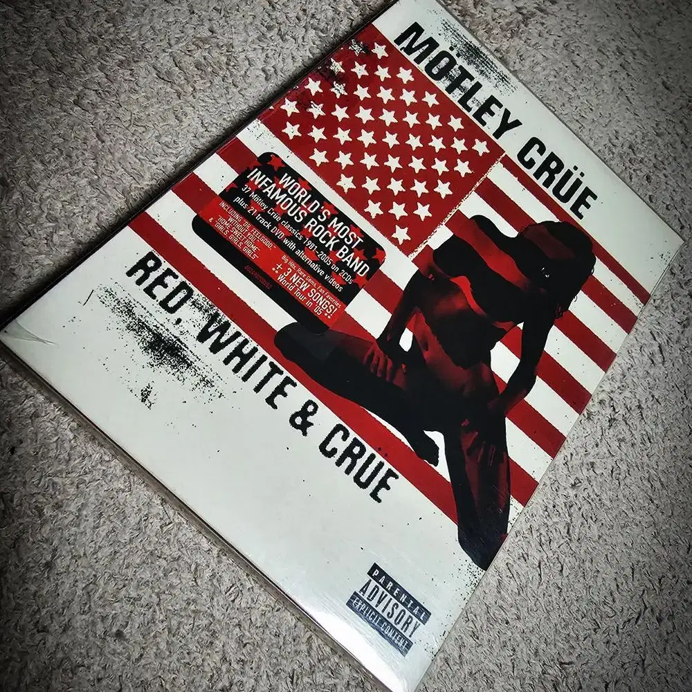 머틀리크루 - Red,White & Crue (2CD+DVD) 수입A+