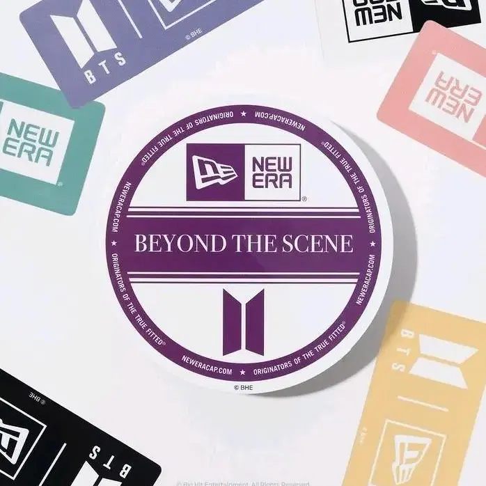 새상품.BTS X 뉴에라 버킷햇 Beyond The Scene 한정판