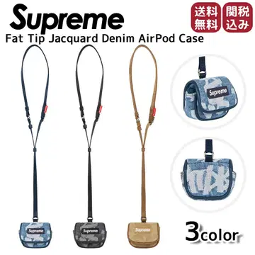 Supreme FatTip Jacquard Denim Airpodcase | 브랜드 중고거래 플랫폼 ...