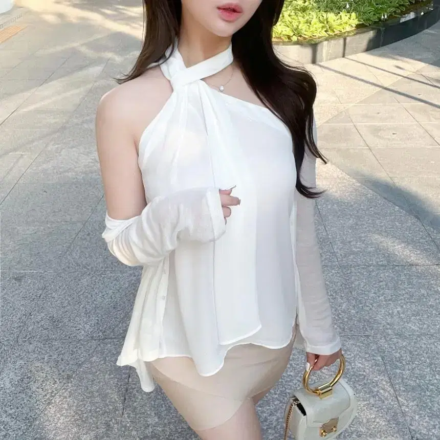 Holster blouse