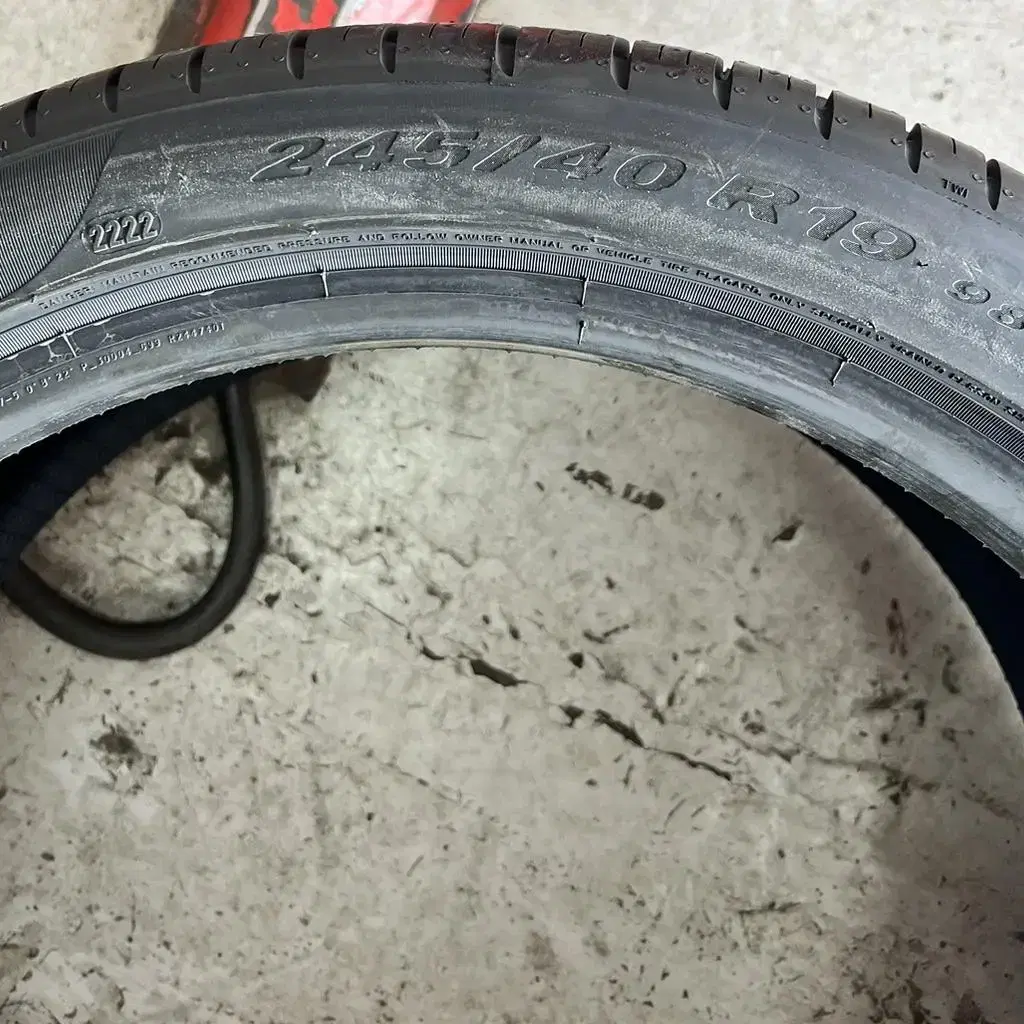 [새상품]2454019피렐리타이어 피제로 올시즌플러스 245/40R19