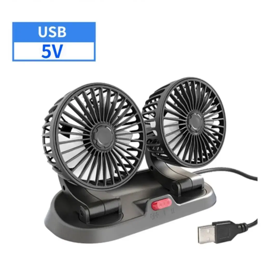 (차량용 선풍기+USB 2구 충전기),차량 선풍기,12v,24v