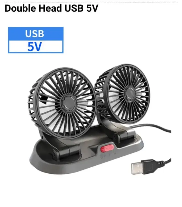 (차량용 선풍기+USB 2구 충전기),차량 선풍기,12v,24v