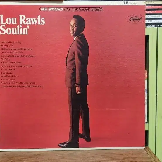 Lou Rawls 루 롤스 LP - Soulin (수입)