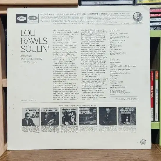 Lou Rawls 루 롤스 LP - Soulin (수입)