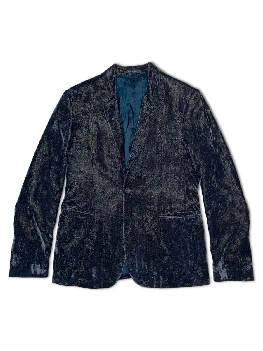 Emporio Armani JOHNNY LINE Velvet blazer