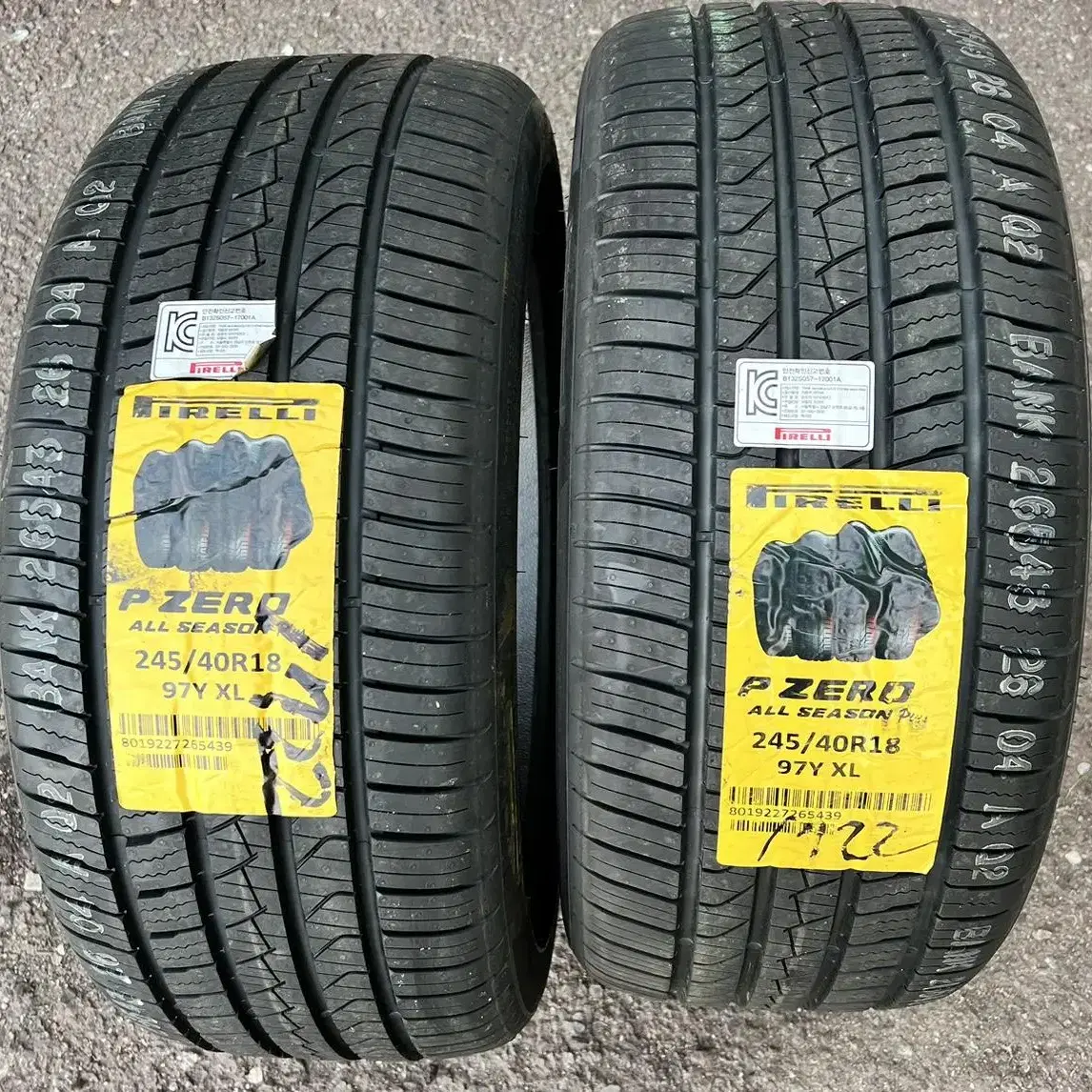 [새상품]2454018피렐리 타이어 피제로 올시즌플러스 245/40R18