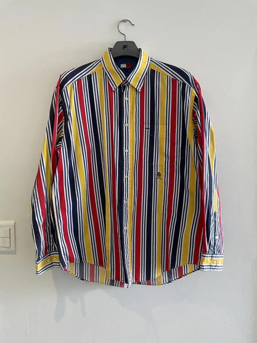 Tommy Hilfiger Striped Colorblocked Shirt