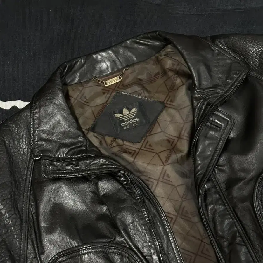 Adidas original cow leather jacket