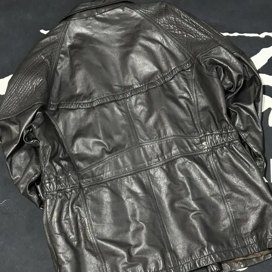 Adidas original cow leather jacket