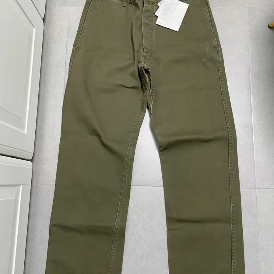 PASTORAL PANTS (DMGD CHINO) olive