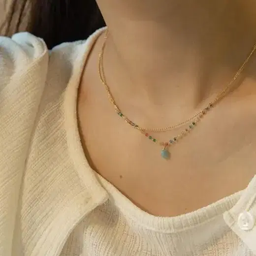 겟미블링 Hey Necklace N193 목걸이