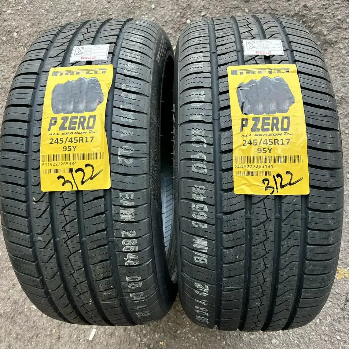 [새상품]2454517피렐리 타이어 피제로 올시즌플러스 245/45R17