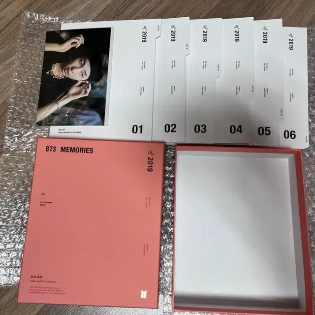 방탄 bts 2019 19메모리즈 블루레이 dvd