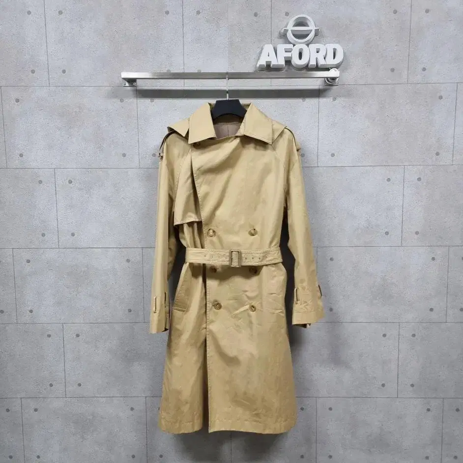 [44] Junji Hooded Trench Coat