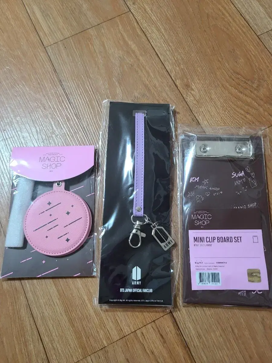 BTS Magic Shop Mirror Keyring, etc.