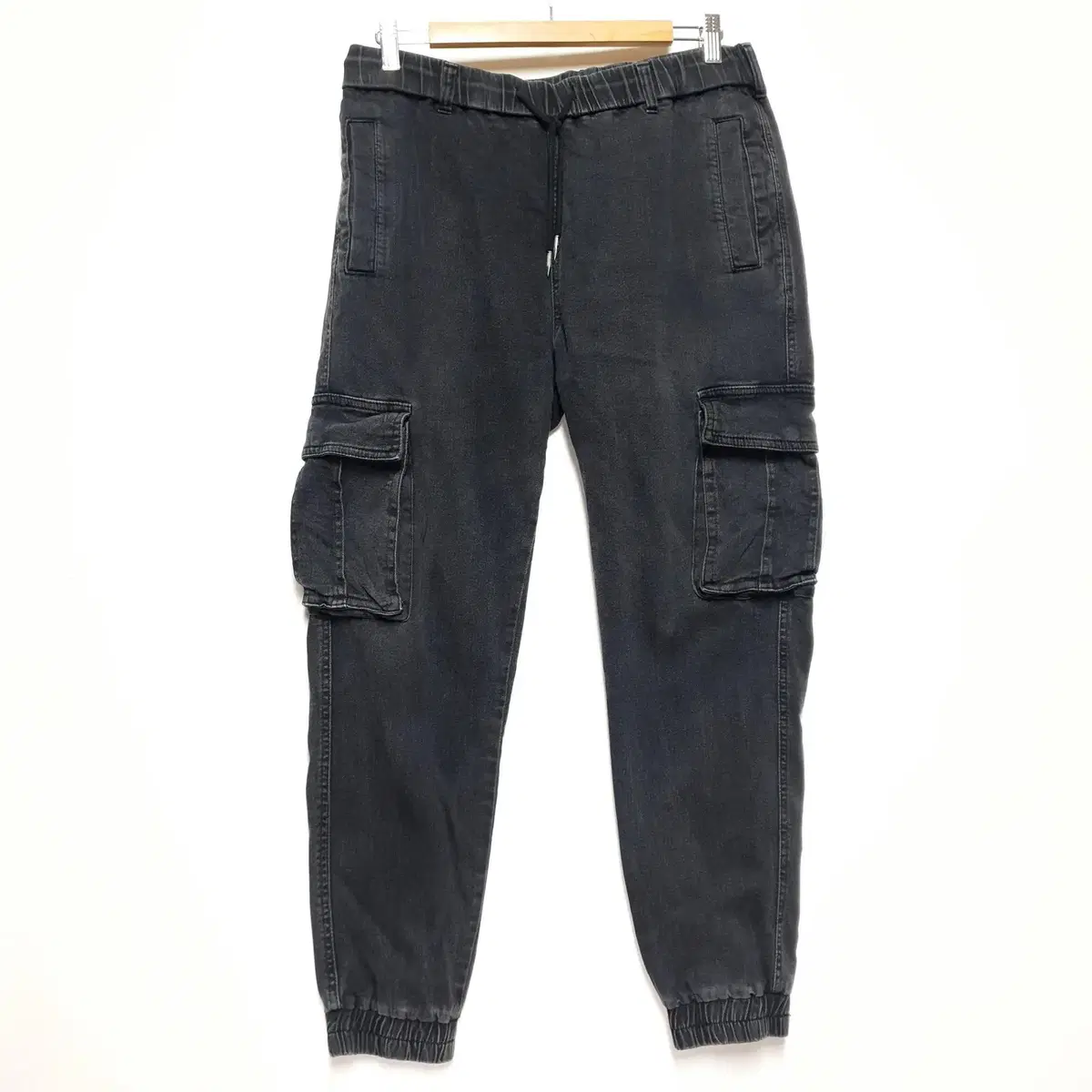 Stable Denim Cargo Jogger Pants/32_E730