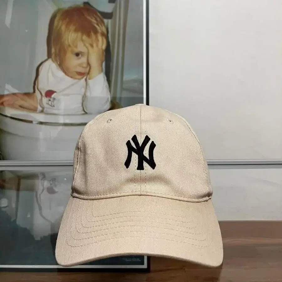 MLB 뉴욕양키즈 볼캡 (BEIGE)