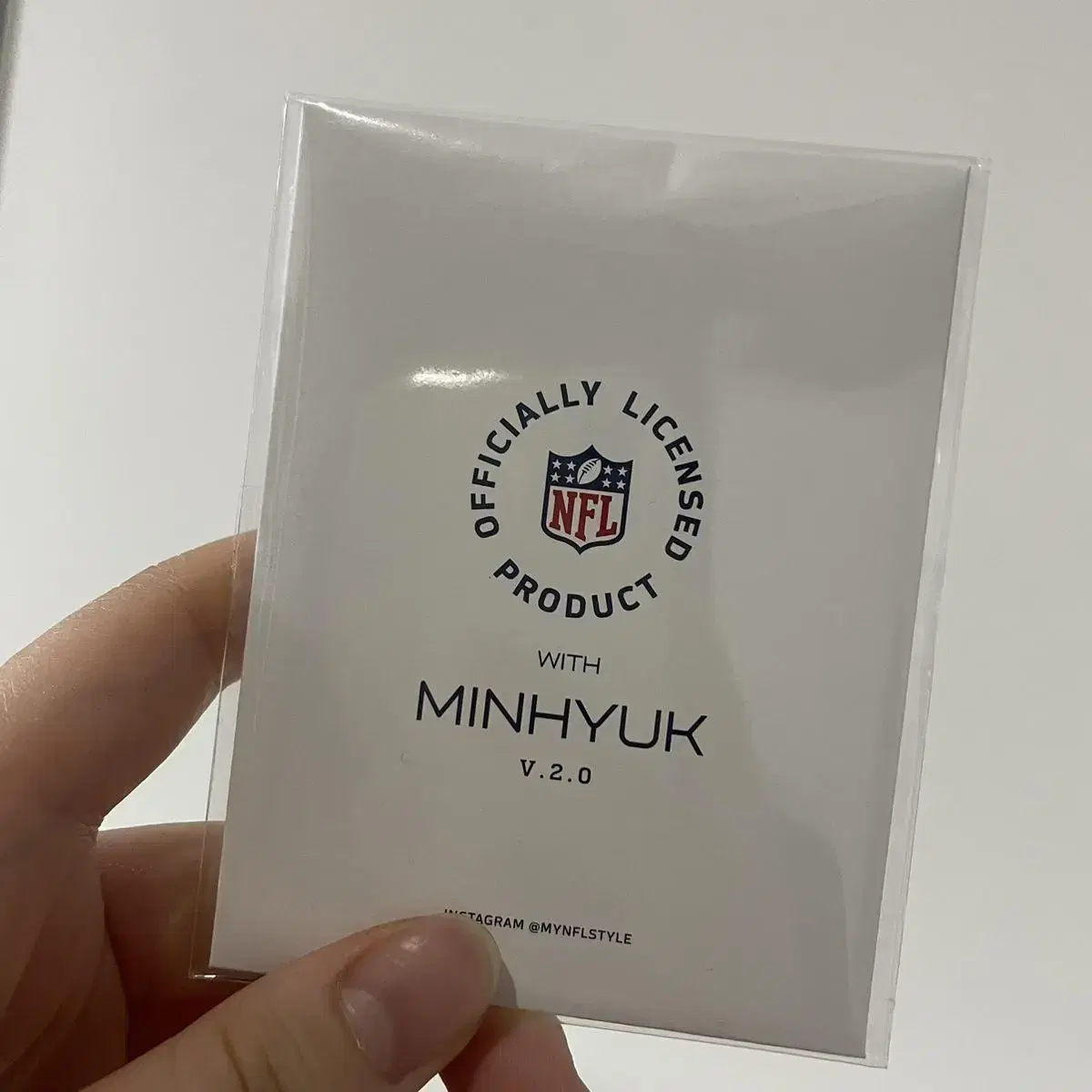 NFL monsta x minhyuk photocard sealed wts