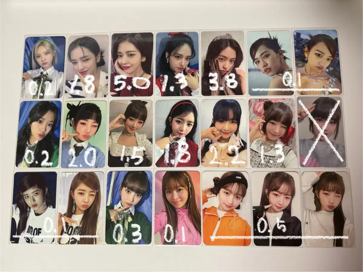 ive gaeul yujin lay wonyoung liz leeseo md unreleased photocard photocard WTS