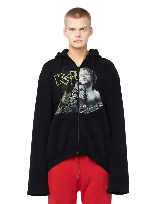 L Vetements Titanic Hoodie Zip Up