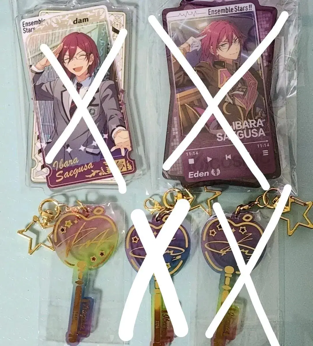 Nagisa Ibara Double Sided acrylic Clear Kitscham WTS