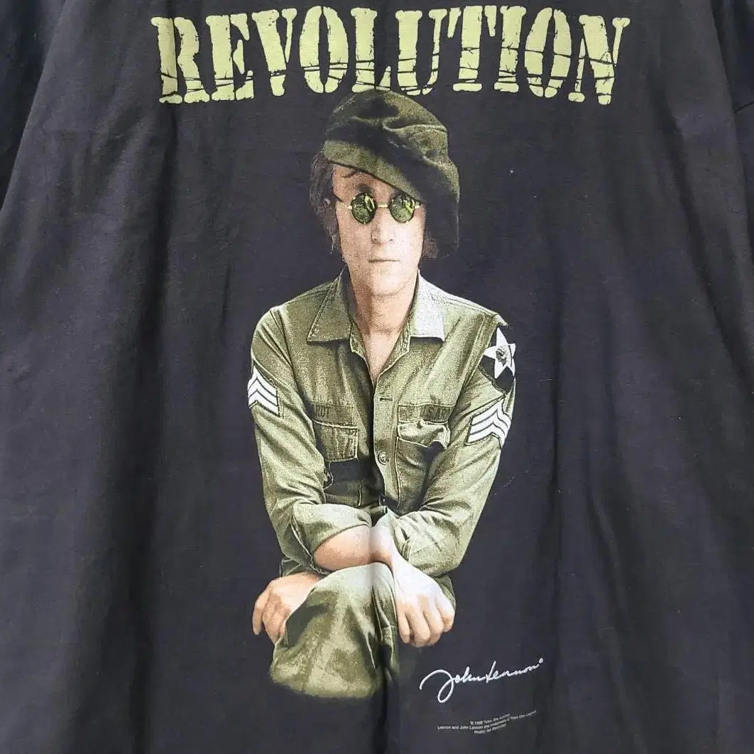 1998 존레논 레볼루션 REVOLUTION 빈티지티셔츠