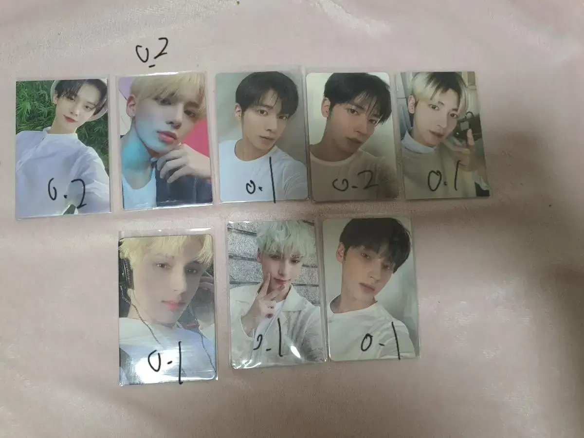 txt photocard yeonjun, taehyun, hueningkai